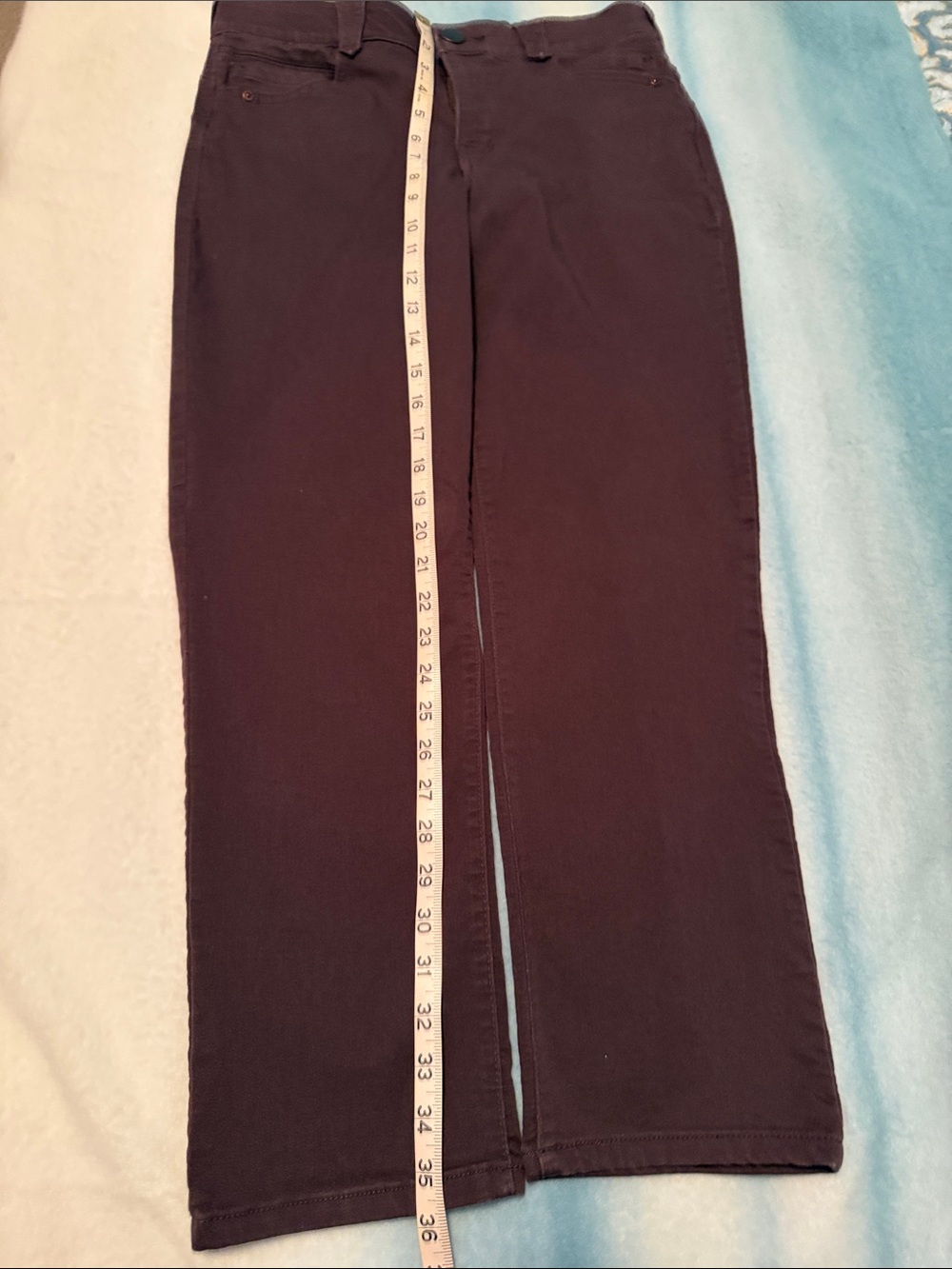 Democracy Straight-Leg Jeans in Deep Cranberry